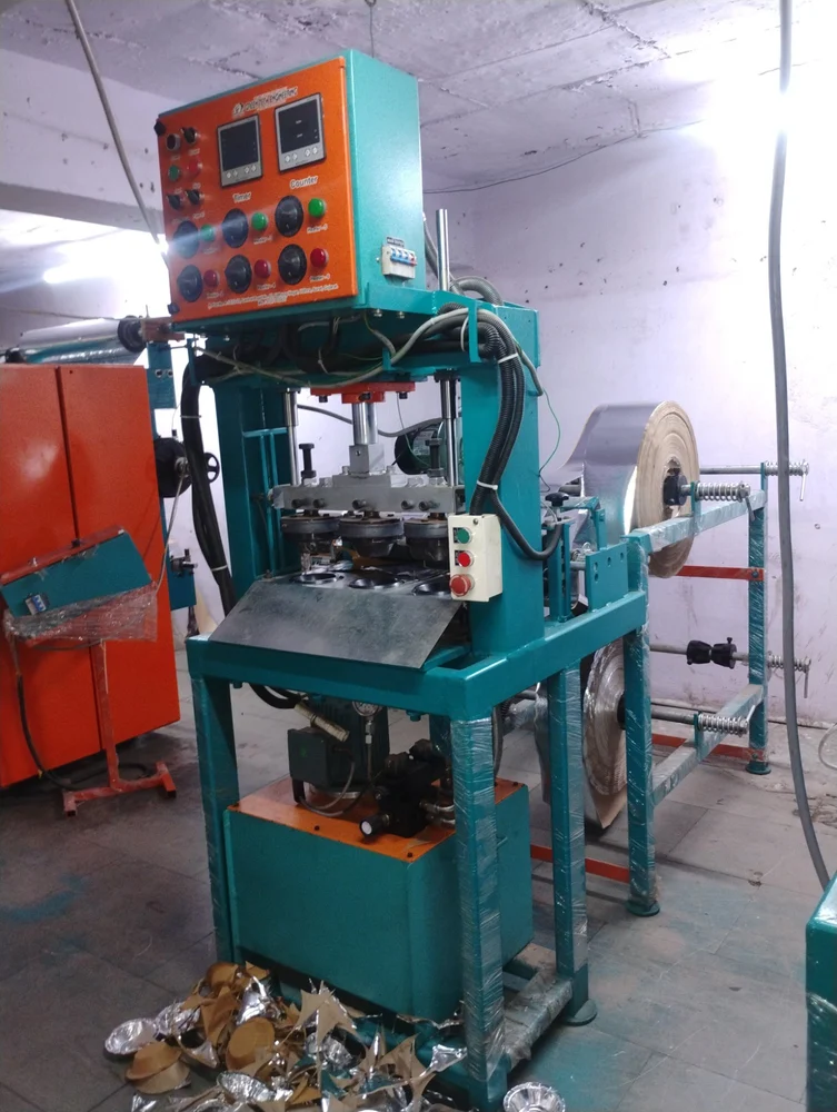 Fully Automatic Dona Pattal Machine Price