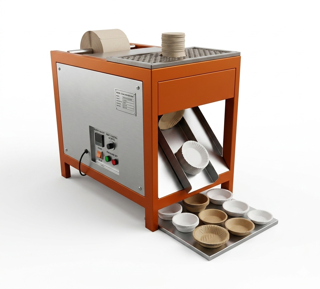 Semi Automatic Dona Pattal Making Machine