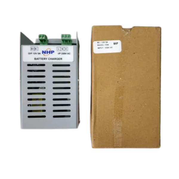 NHP 12V 5A Battery Charger for Automotive & Industrial Battery Charging