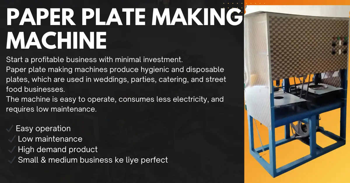 Paper Plate Making Machine in North Delhi